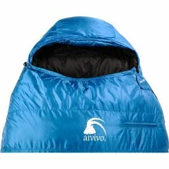 Alvivo Ibex 500 S Sleeping Bag turquoise/black -0° Sleeping Bags Sales alvivo ibex 500 s sleeping bag tuerkis schwarz 3