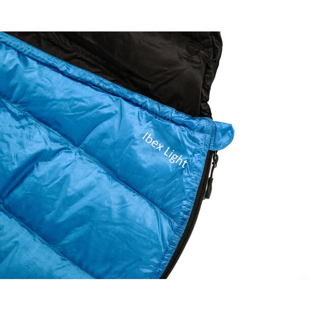 Alvivo Ibex Light Sleeping Bag turquoise/black 5 Alvivo Ibex Light Sleeping Bag turquoise/black - Image 5