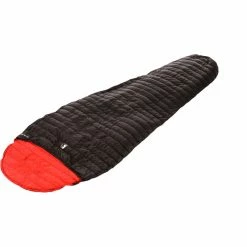 Alvivo Ibex Ultra Light Sleeping Bag black/red