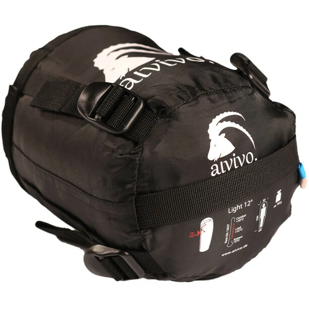 Alvivo Light 12 Sleeping Bag turquoise/grey 3 Alvivo Light 12 Sleeping Bag turquoise/grey - Image 3