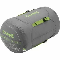 CAMPZ Surfer 3in1 Sleeping Bag anthracite/green 10 CAMPZ Surfer 3in1 Sleeping Bag anthracite/green -0° Sleeping Bags Sales campz surfer 3in1 sleeping bag anthracite green 5
