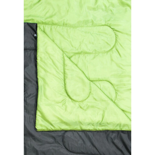 CAMPZ Surfer 400 Sleeping Bag Duo anthracite/green 3 CAMPZ Surfer 400 Sleeping Bag Duo anthracite/green - Image 3