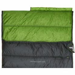 CAMPZ Surfer light 265 Down Sleeping Bag anthracite/green 8 CAMPZ Surfer light 265 Down Sleeping Bag anthracite/green -0° Sleeping Bags Sales campz surfer light 265 down schlafsack anthracite green 4