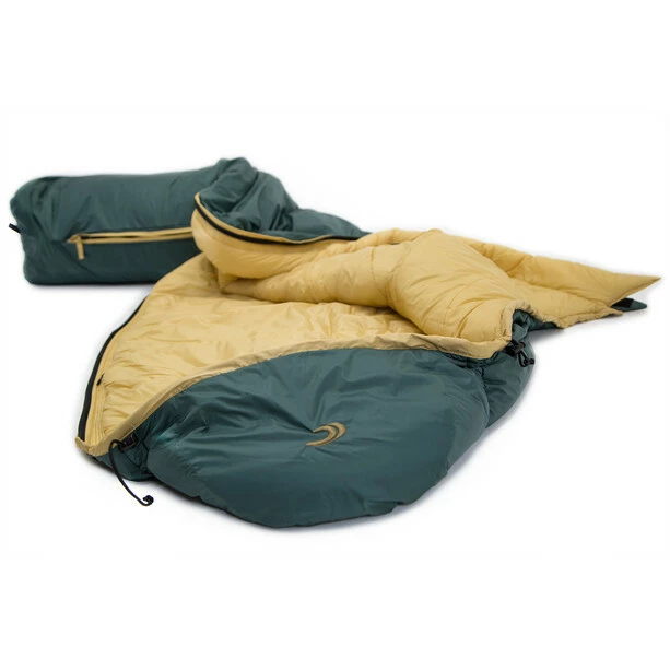 Carinthia G 145 Sleeping Bag L moss/yellow 2 Carinthia G 145 Sleeping Bag L moss/yellow - Image 2