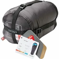 Cocoon Inner Bag Ripstop Nylon/Primaloft espresso/azure -0° Sleeping Bags Sales cocoon inner bag ripstop nylon primaloft right espresso azure 3