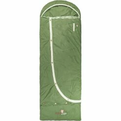 Grüezi-Bag Biopod DownWool Nature Comfort Sleeping Bag basil green