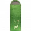 Grüezi-Bag Cloud Blanket Deer IV Sleeping Bag spring green