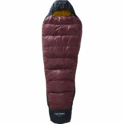 Nordisk Oscar +10° Mummy Sleeping Bag L rio red/mustard yellow/black