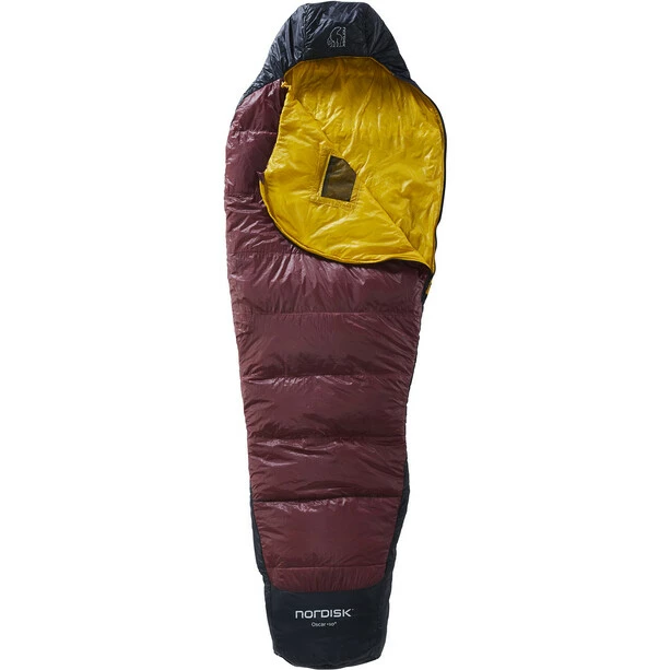 Nordisk Oscar +10° Mummy Sleeping Bag L rio red/mustard yellow/black 2 Nordisk Oscar +10° Mummy Sleeping Bag L rio red/mustard yellow/black - Image 2