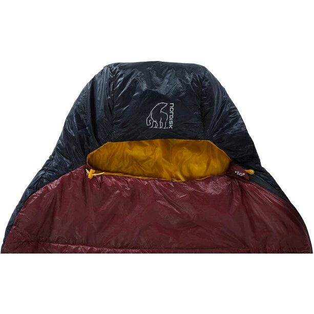 Nordisk Oscar +10° Mummy Sleeping Bag L rio red/mustard yellow/black 5 Nordisk Oscar +10° Mummy Sleeping Bag L rio red/mustard yellow/black - Image 5