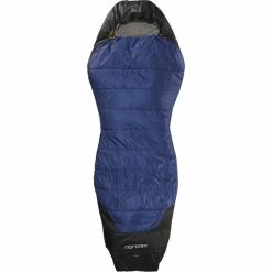 Nordisk Puk +10° Curve Sleeping Bag L true navy/mustard yellow/black