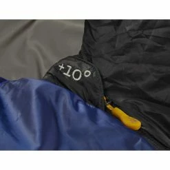 Nordisk Puk +10° Curve Sleeping Bag XL true navy/mustard yellow/black -0° Sleeping Bags Sales nordisk puk 10 curve sleeping bag xl true navy mustard yellow black 6