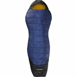 Nordisk Puk -2° Curve Sleeping Bag M true navy/mustard yellow/black