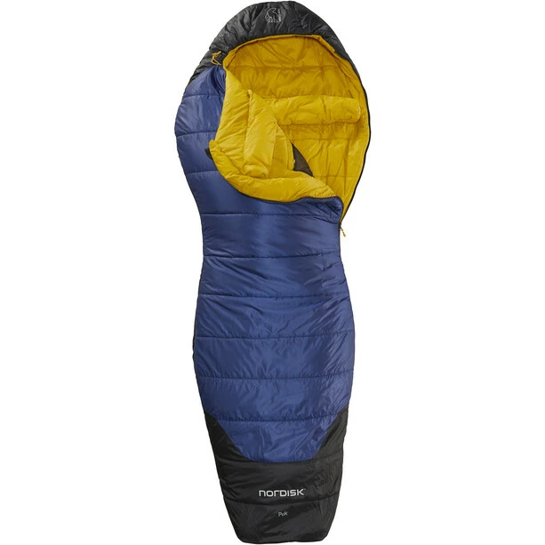 Nordisk Puk -2° Curve Sleeping Bag M true navy/mustard yellow/black 2 Nordisk Puk -2° Curve Sleeping Bag M true navy/mustard yellow/black - Image 2
