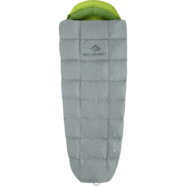 Sea to Summit Cinder Cd1 Integrated Down Quilt Long pale grey/dark grey 5 Sea to Summit Cinder Cd1 Integrated Down Quilt Long pale grey/dark grey - Image 5