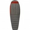 Sea to Summit Flame FmII Sleeping Bag Regular Women dark grey/paprika