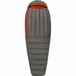 Sea to Summit Flame FmII Sleeping Bag Regular Women dark grey/paprika