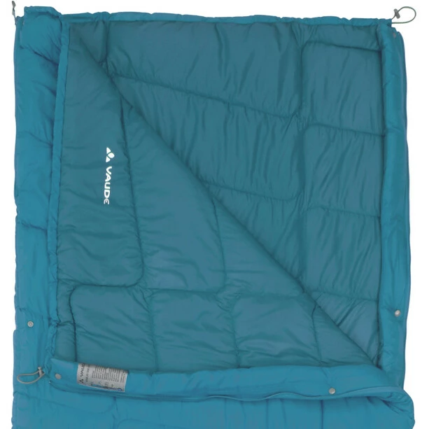 VAUDE Navajo 100 Syn Sleeping Bag baltic sea 3 VAUDE Navajo 100 Syn Sleeping Bag baltic sea - Image 3