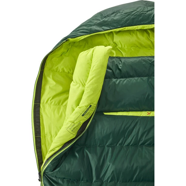 Y by Nordisk Tension Mummy 500 Sleeping Bag M scarab/lime 6 Y by Nordisk Tension Mummy 500 Sleeping Bag M scarab/lime - Image 6