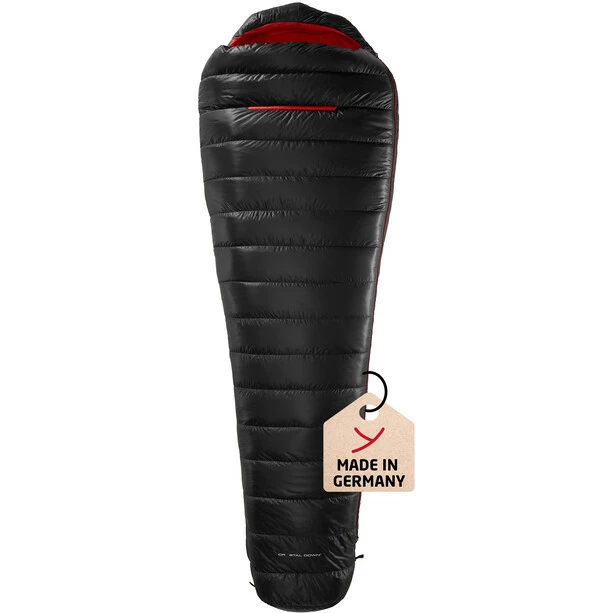 Y by Nordisk V.I.B 250 Sleeping Bag M black/fiery red 2 Y by Nordisk V.I.B 250 Sleeping Bag M black/fiery red - Image 2