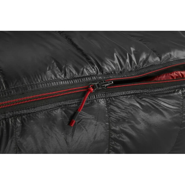 Y by Nordisk V.I.B 400 Sleeping Bag XL black/fiery red 6 Y by Nordisk V.I.B 400 Sleeping Bag XL black/fiery red - Image 6